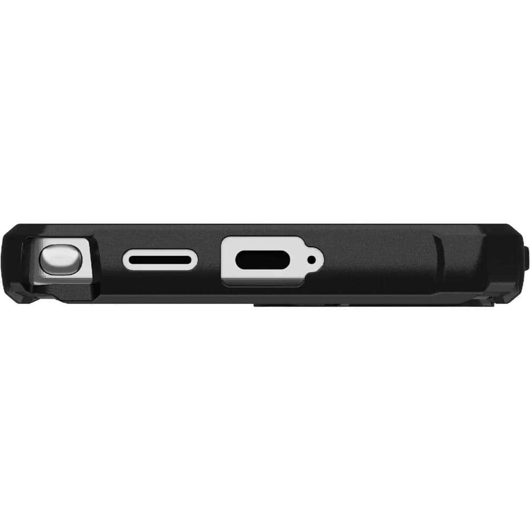 Чехол UAG MagSafe Pathfinder Clear для Samsung Galaxy S25 Ultra, Ice/Silver — фото 4