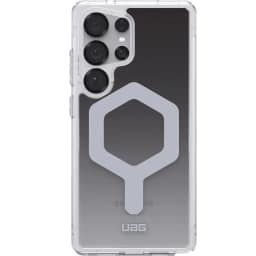 Чехол UAG MagSafe Plyo Pro для Samsung S25 Ultra, Black/Clear Ombre — фото 1