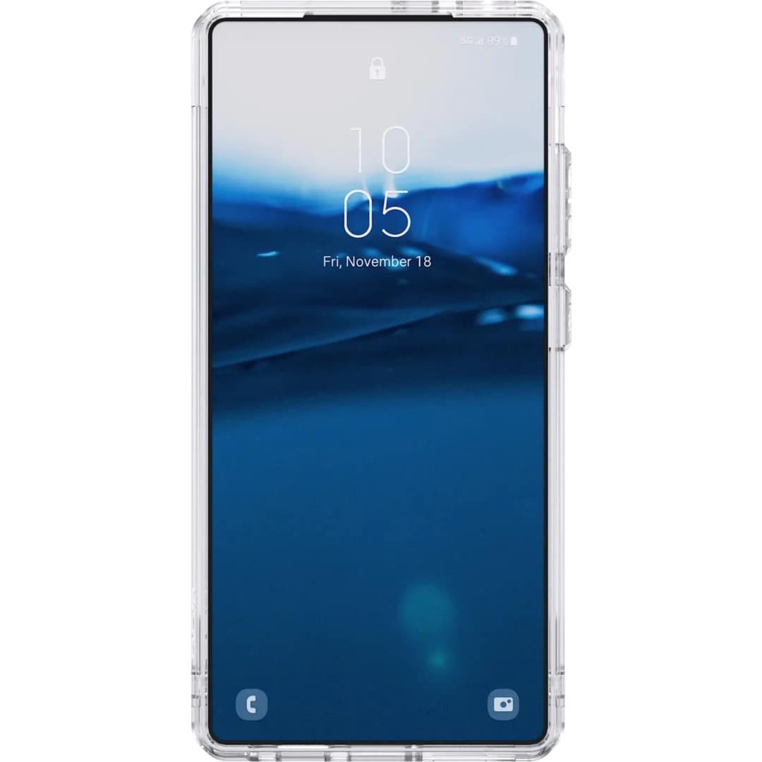 Чехол UAG MagSafe Plyo Pro для Samsung S25 Ultra, Black/Clear Ombre — фото 3