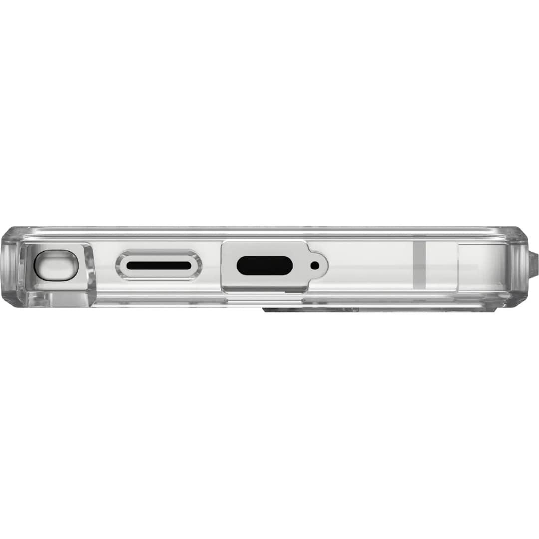 Чехол UAG MagSafe Plyo Pro для Samsung S25 Ultra, Black/Clear Ombre — фото 4