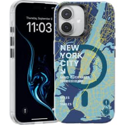 Чехол Benks Magnetic City Case with MagSafe для iPhone 16, New York — фото 1