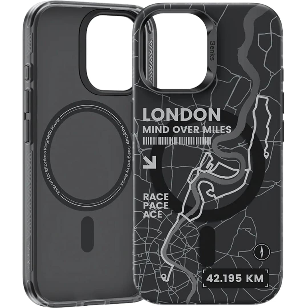 Чехол Benks Magnetic City Case with MagSafe для iPhone 16, London — фото 3