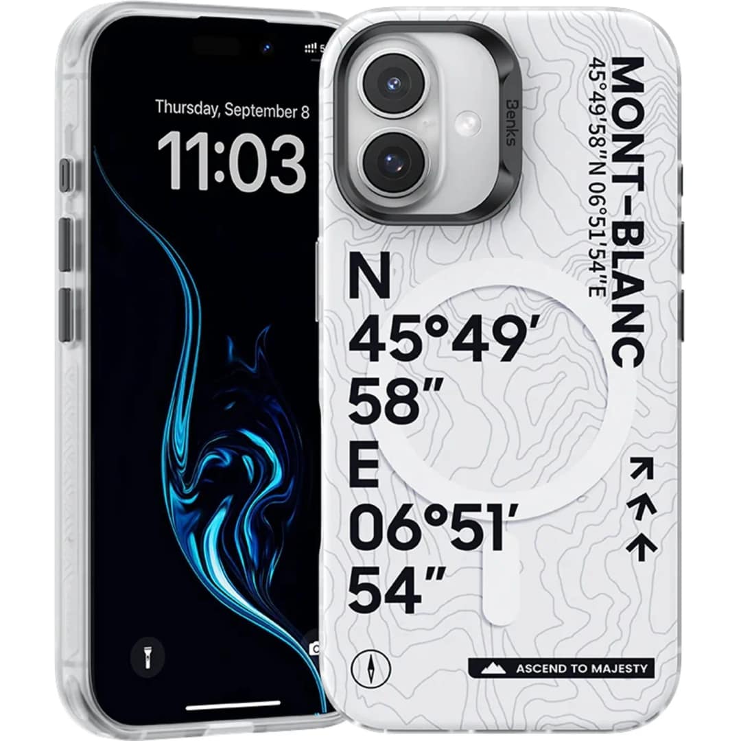 Чехол Benks Phone Case для iPhone 16 Mt. Blanc — фото 3