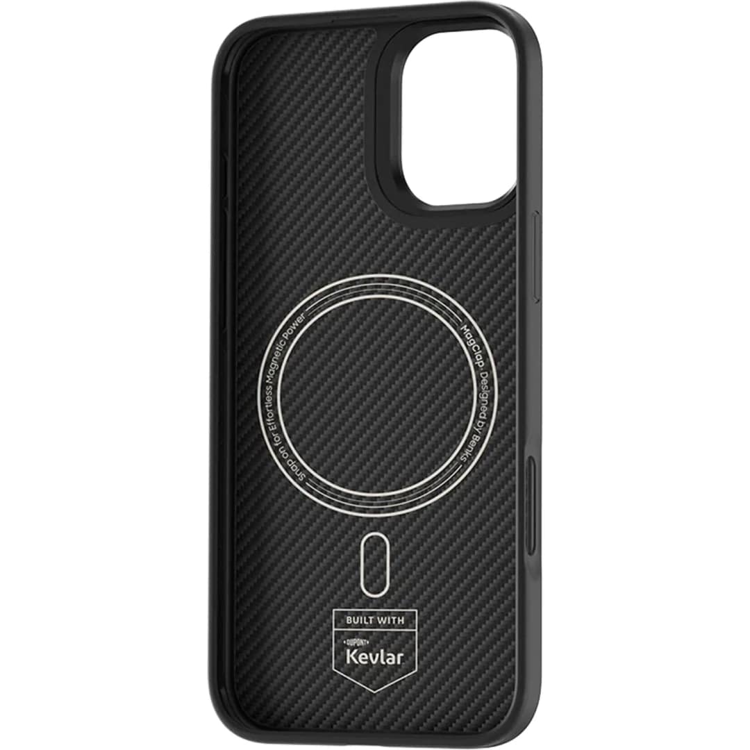 Чехол Benks Montage ArmorPro Case built with Kevlar для iPhone 16 Plus Black — фото 5