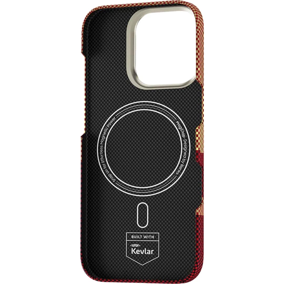Чехол Benks ArmorAir Case Built with Kevlar для iPhone 16 Pro, Golden Tide — фото 4
