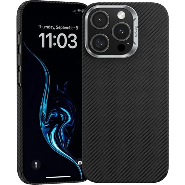 Чехол Benks ArmorAir Case built with Kevlar 600D для iPhone 16 Pro, Black