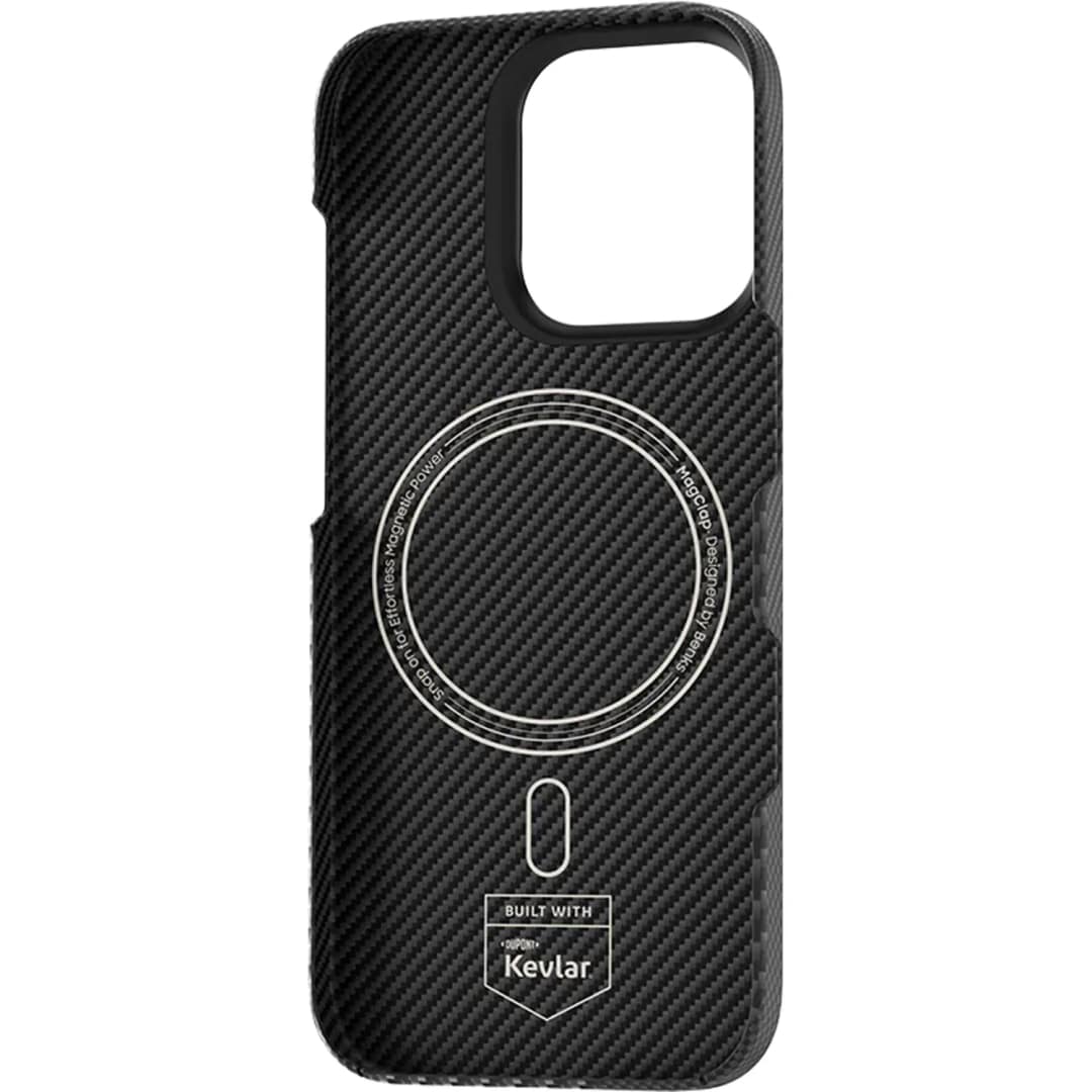Чехол Benks Montage ArmorPro Case built with Kevlar для iPhone 16 Pro Black — фото 5