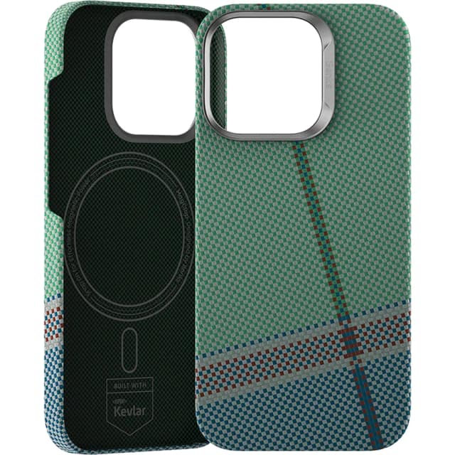 Чехол Benks Case built with Kevlar для iPhone 16 Pro, Passion Green