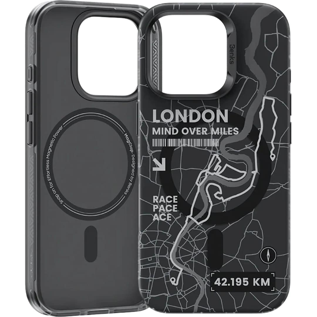 Чехол Benks Magnetic City Case with MagSafe для iPhone 16 Pro, London — фото 2