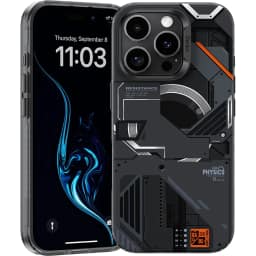 Чехол Benks Magnetic Perspective-Mecha Case with MagSafe для iPhone 16 Pro, Black — фото 1