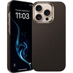 Чехол Benks ArmorTint Case built with Kevlar для iPhone 16 Pro Max, Gold — фото 1