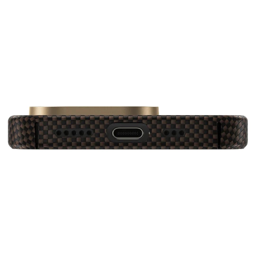 Чехол Benks ArmorTint Case built with Kevlar для iPhone 16 Pro Max, Gold — фото 3