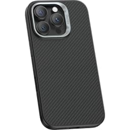 Чехол Benks Kevlar ArmorPro Case with MagSafe 600D для iPhone 16 Pro Max Black Metal Frame — фото 4