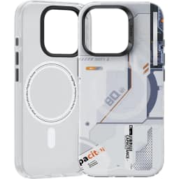 Чехол Benks Magnetic Perspective-Mecha Case with MagSafe для iPhone 16 Pro Max White — фото 3