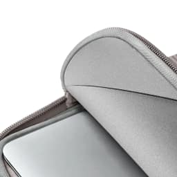 Чехол-папка Uniq Cyprus RE Laptop Sleeve для ноутбуков 14", Pewter Gray — фото 2