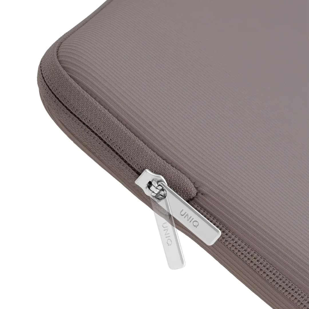 Чехол-папка Uniq Cyprus RE Laptop Sleeve для ноутбуков 14", Pewter Gray — фото 3