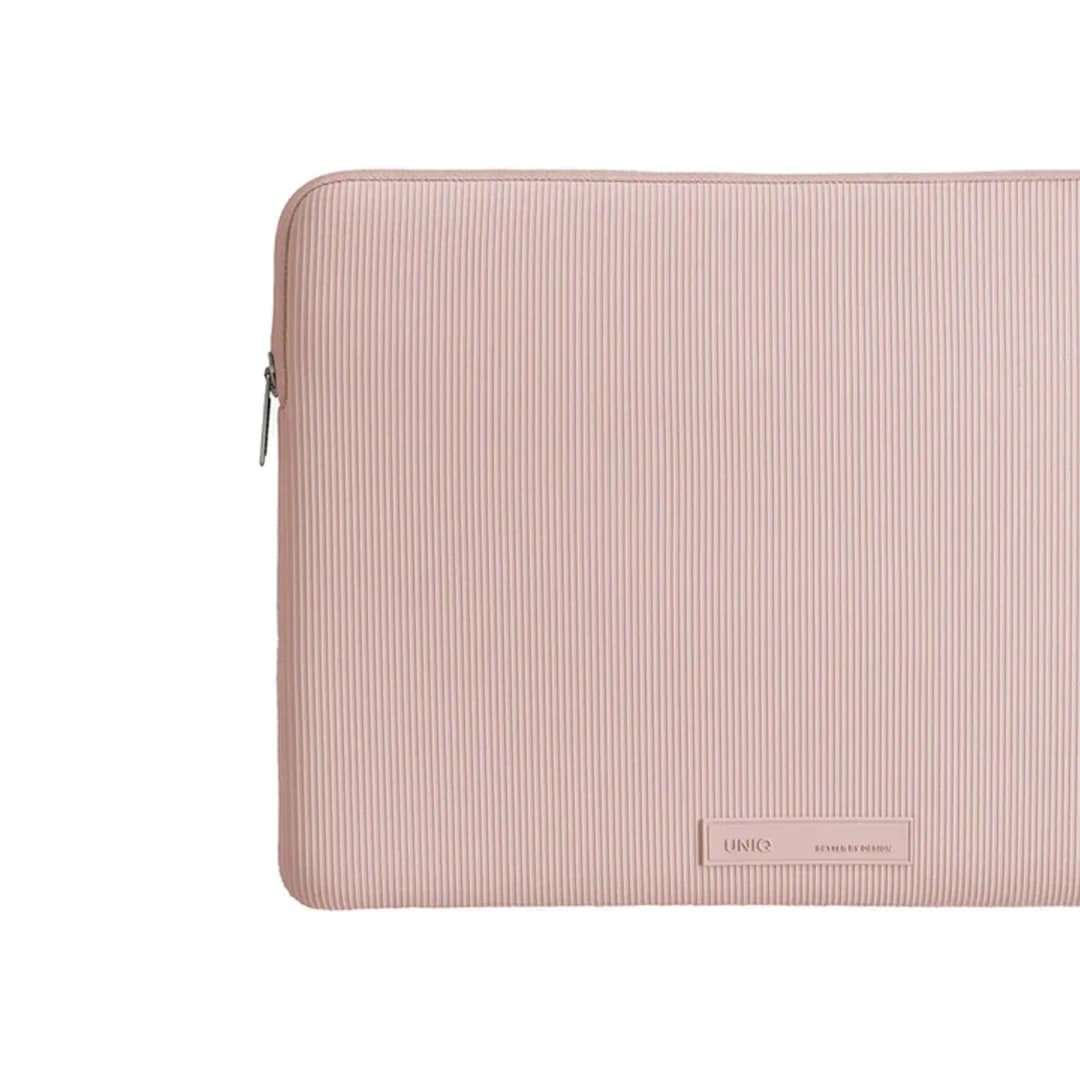 Чехол-папка Uniq Cyprus RE Laptop Sleeve для ноутбуков 14", Sugar Pink — фото 2