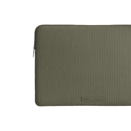 Чехол-папка Uniq Cyprus RE Laptop Sleeve для ноутбуков 14", Dark Sage Green — фото 2