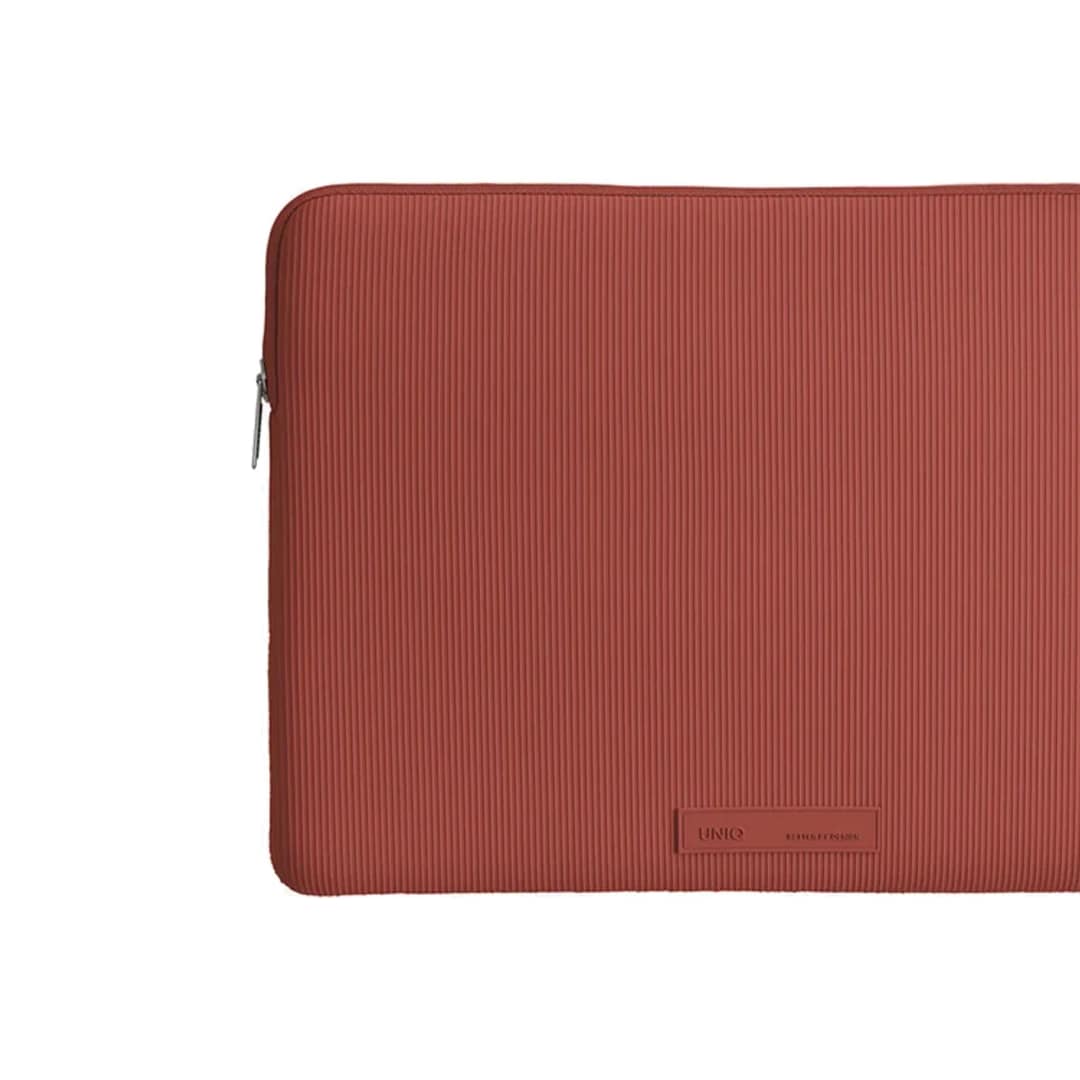 Чехол-папка Uniq Cyprus RE Laptop Sleeve для ноутбуков 14", Burnt Sienna — фото 2
