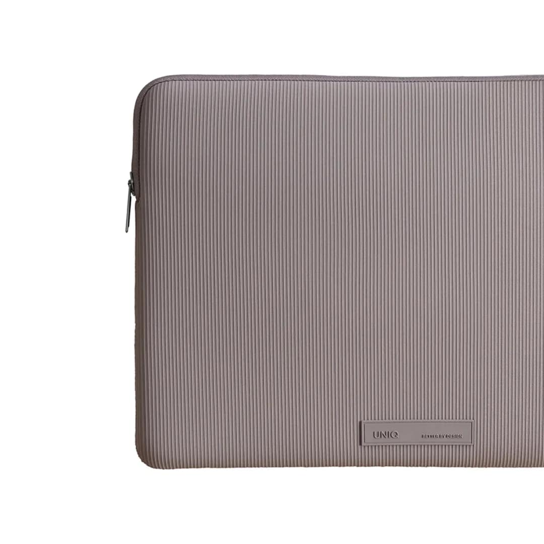Чехол-папка Uniq Cyprus RE Laptop Sleeve для ноутбуков 16", Pewter Gray — фото 2