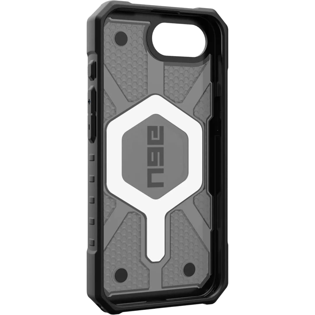 Чехол UAG MagSafe Pathfinder Clear для iPhone 16e Ash — фото 2
