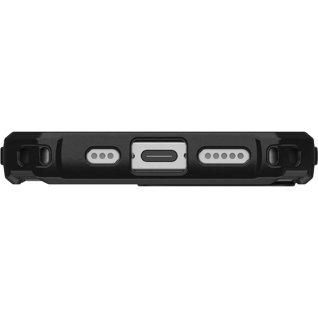 Чехол UAG MagSafe Pathfinder Clear для iPhone 16e Ash — фото 4