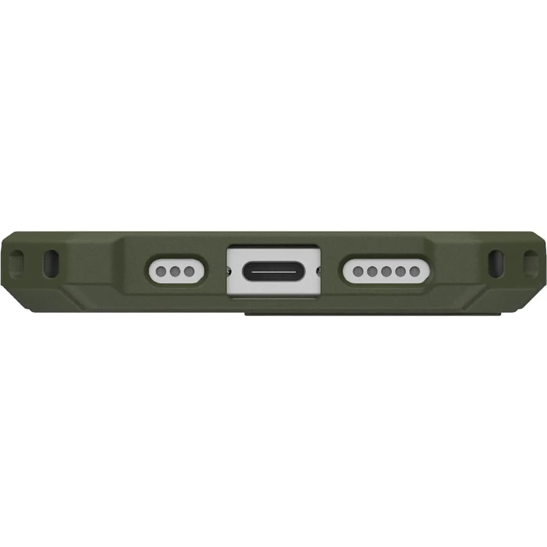 Чехол UAG MagSafe Essential Armor для iPhone 16e, Olive Drab — фото 4
