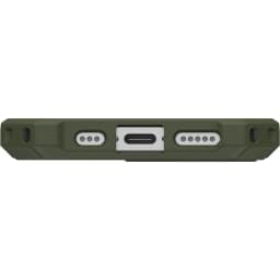 Чехол UAG MagSafe Essential Armor для iPhone 16e, Olive Drab — фото 4