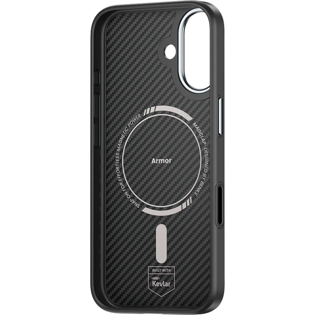 Чехол Benks ArmorPro Case built with Kevlar 600D для iPhone 17 Black — фото 3