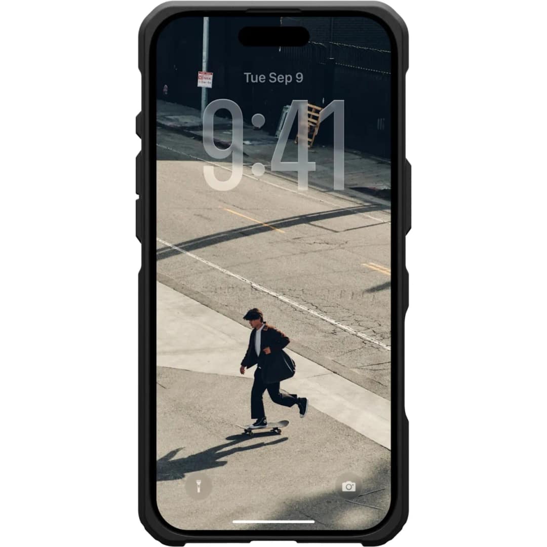 Чехол UAG MagSafe Metropolis LT Kevlar для iPhone Air Kevlar Black — фото 4