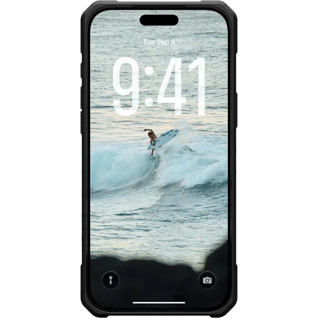 Чехол UAG MagSafe Pathfinder Clear для iPhone 17 Pro Silver, Ice — фото 3