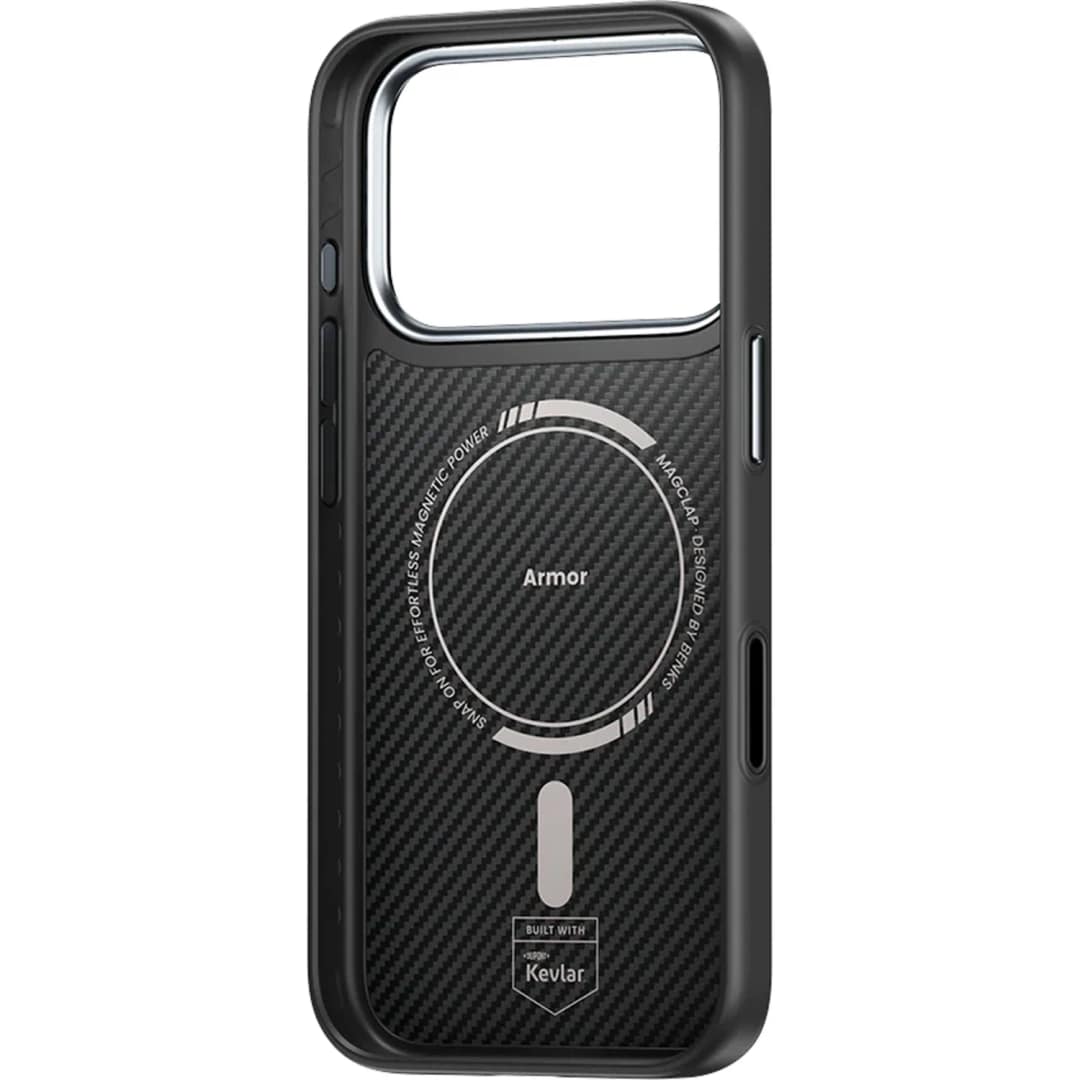 Чехол Benks ArmorPro Case built with Kevlar 600D для iPhone 17 Pro Black — фото 4