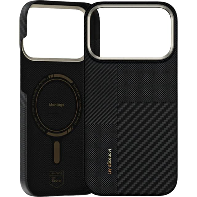 Чехол Benks Montage ArmorAir Case built with Kevlar для iPhone 17 Pro Black
