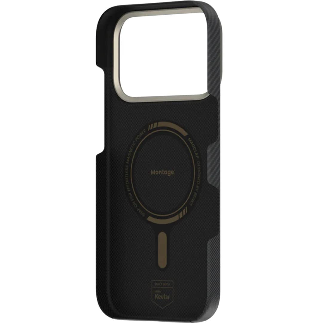 Чехол Benks Montage ArmorAir Case built with Kevlar для iPhone 17 Pro Black — фото 5