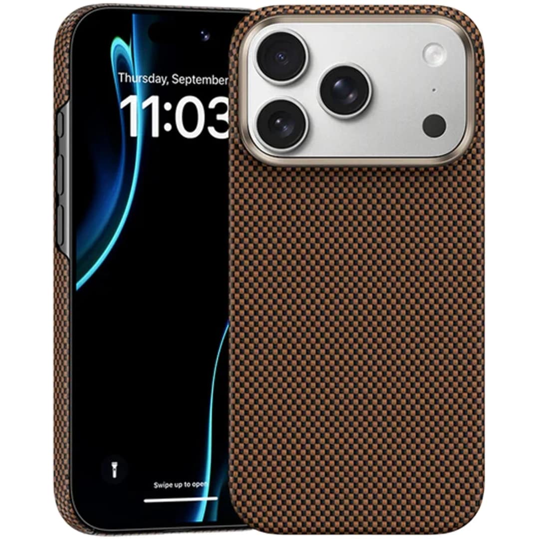 Чехол Benks ArmorTint Case built with Kevlar для iPhone 17 Pro, Gold — фото 4