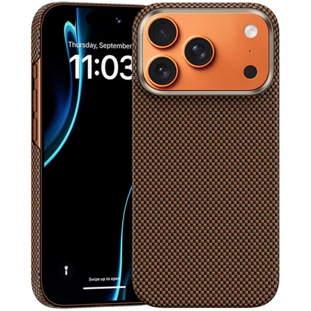 Чехол Benks ArmorTint Case built with Kevlar для iPhone 17 Pro Max, Gold — фото 3