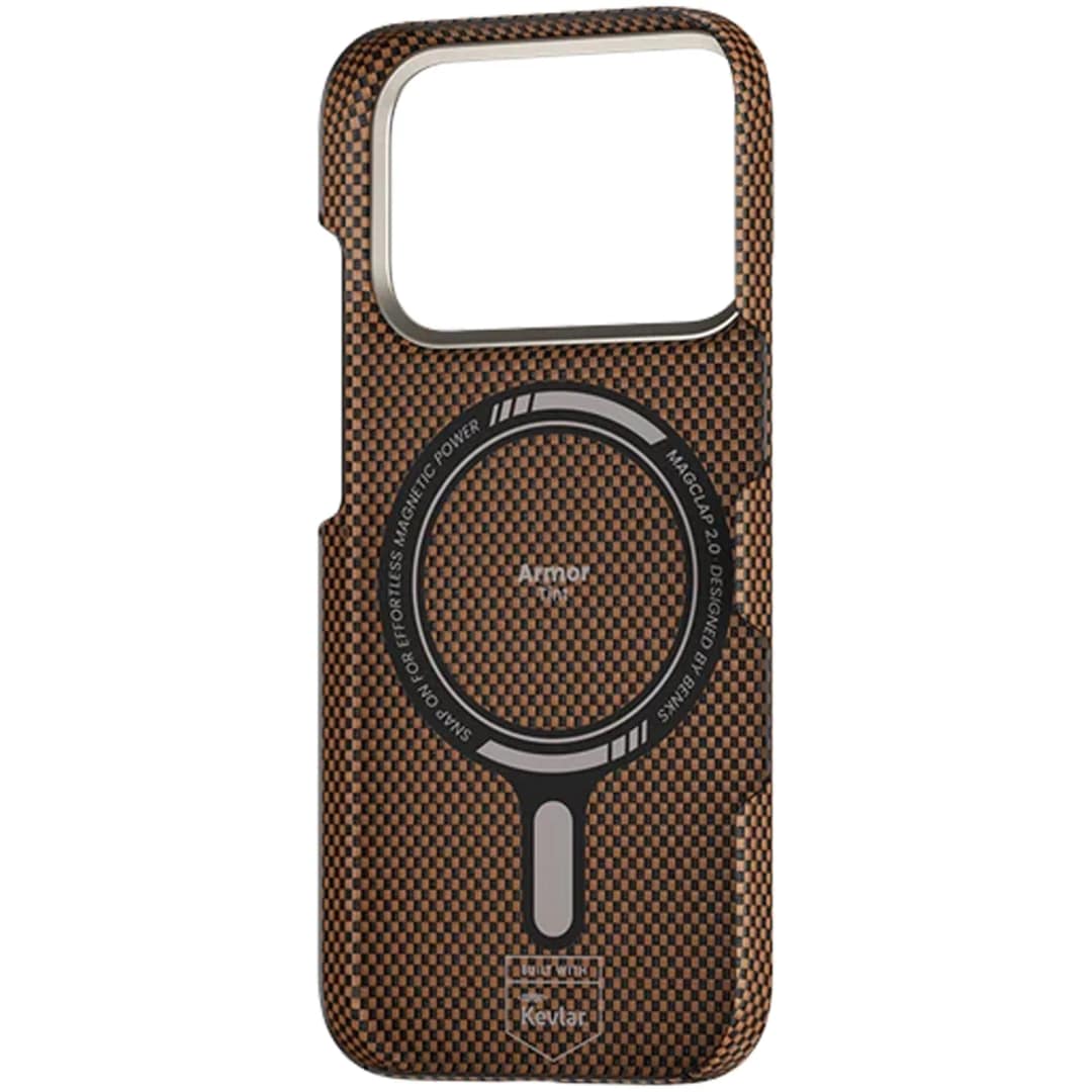 Чехол Benks ArmorTint Case built with Kevlar для iPhone 17 Pro Max, Gold — фото 6