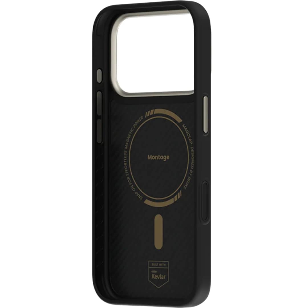 Чехол Benks Montage ArmorPro Case built with Kevlar для iPhone 17 Pro Max Black — фото 5