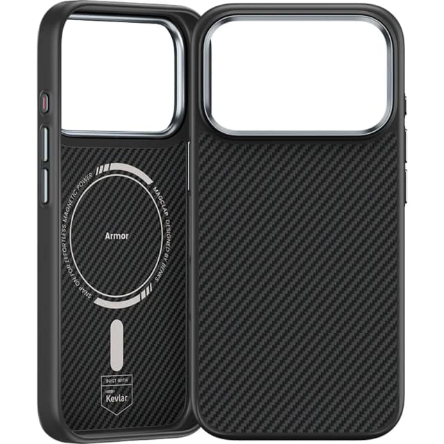 Чехол Benks ArmorPro Case built with Kevlar 600D для iPhone 17 Pro Max Black