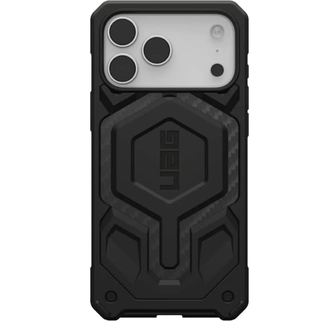 Чехол UAG MagSafe Monarch Pro для iPhone 17 Pro Max, Carbon Fiber