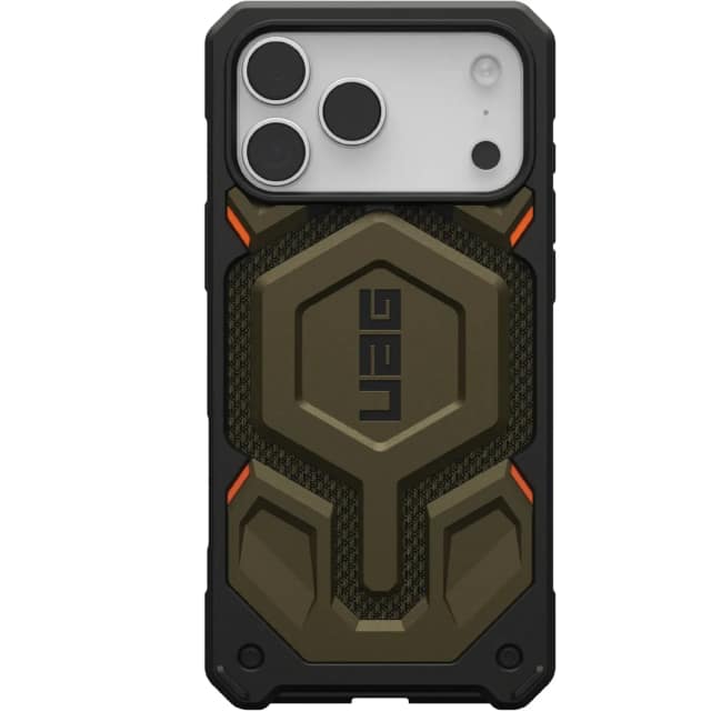 Чехол UAG MagSafe Monarch Pro Kevlar для iPhone 17 Pro Max, Element Green