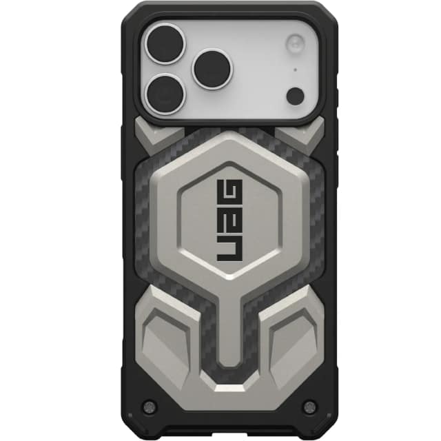 Чехол UAG MagSafe Monarch Pro для iPhone 17 Pro Max, Titanium