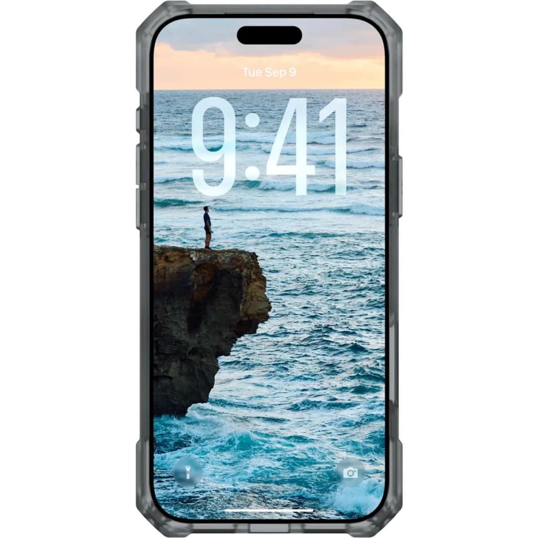 Чехол UAG MagSafe Essential Armor для iPhone 17 Pro Max, Ash/Black — фото 3