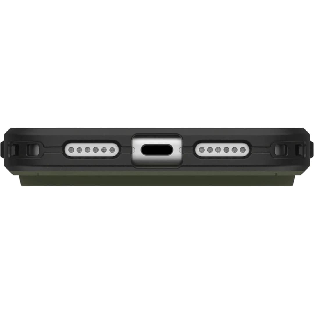 Чехол UAG MagSafe Civilian для iPhone 17 Pro Max, Olive/Orange — фото 3