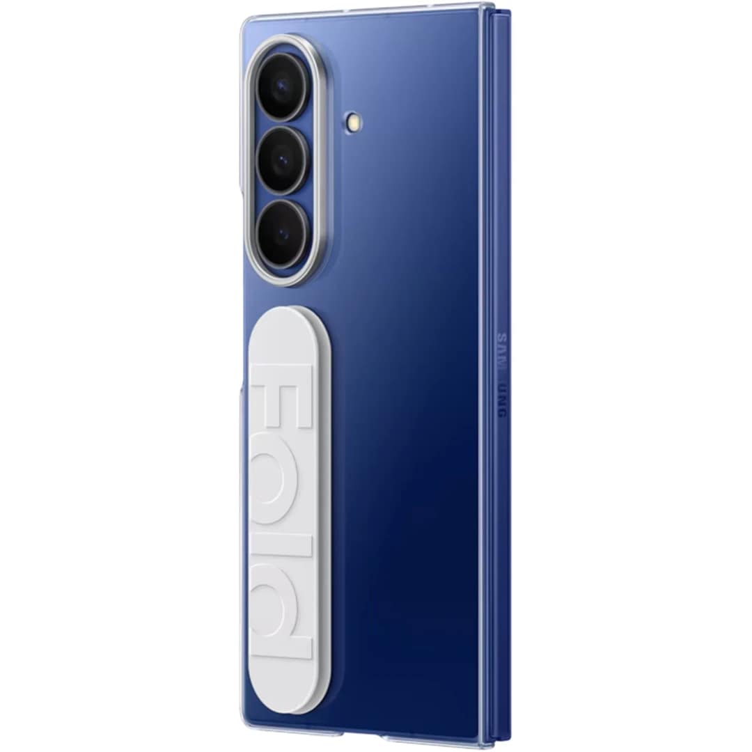 Чехол Samsung Clear Grip Case для Galaxy Z Fold7 Transparent — фото 2