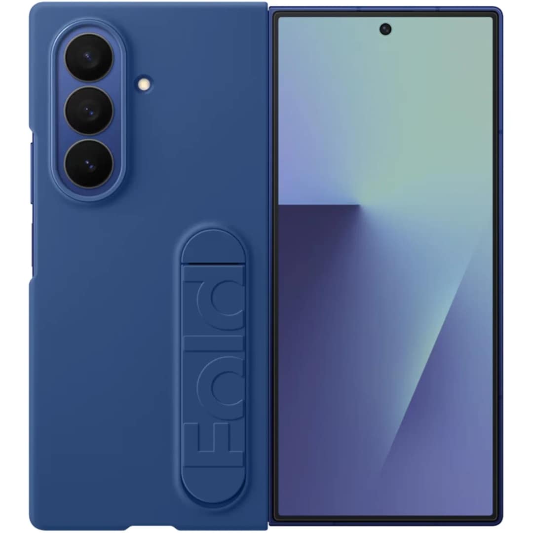 Чехол Samsung Silicone Case для Galaxy Z Fold7, Blue — фото 2