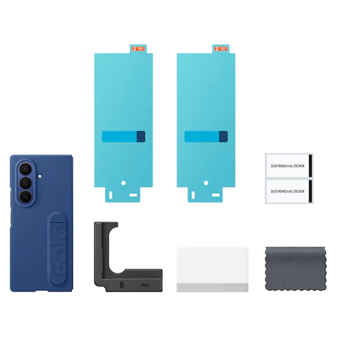 Чехол Samsung Silicone Case для Galaxy Z Fold7, Blue — фото 6