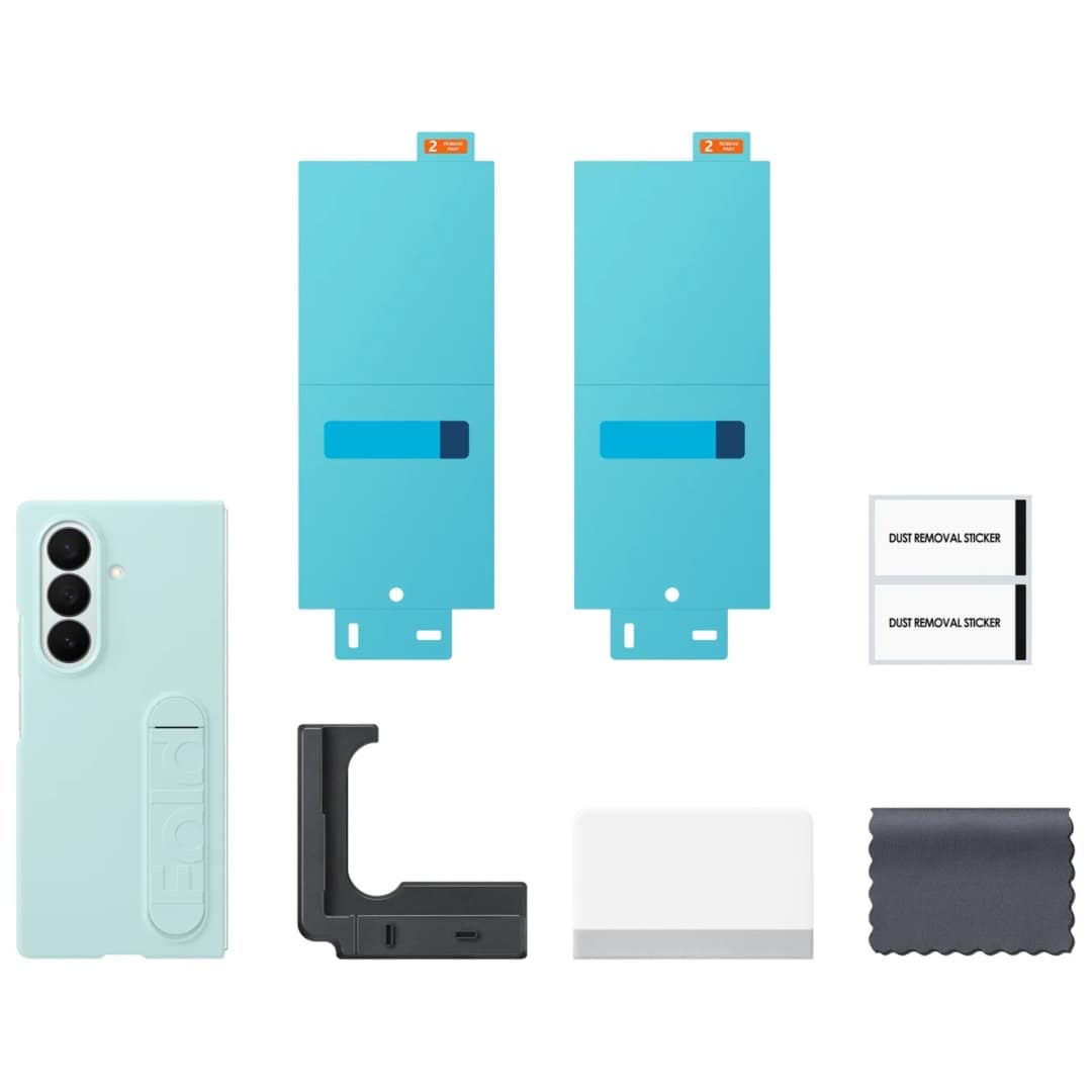 Чехол Samsung Silicone Case для Galaxy Z Fold7, Mint — фото 6