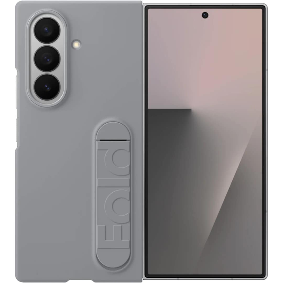 Чехол Samsung Silicone Case для Galaxy Z Fold7, Gray — фото 2