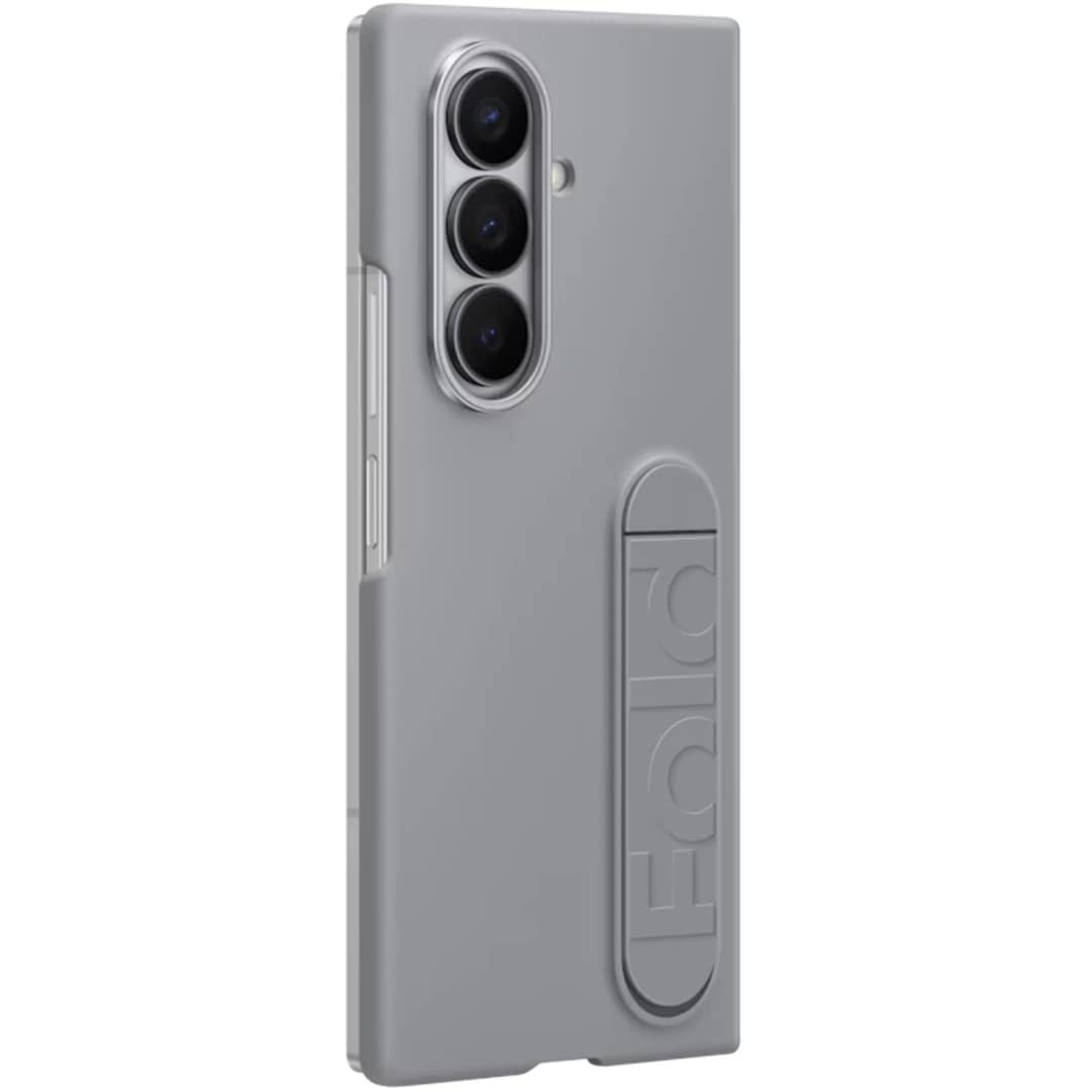 Чехол Samsung Silicone Case для Galaxy Z Fold7, Gray — фото 4